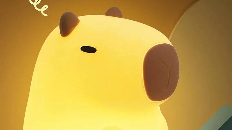 Veilleuse peluche Capibara